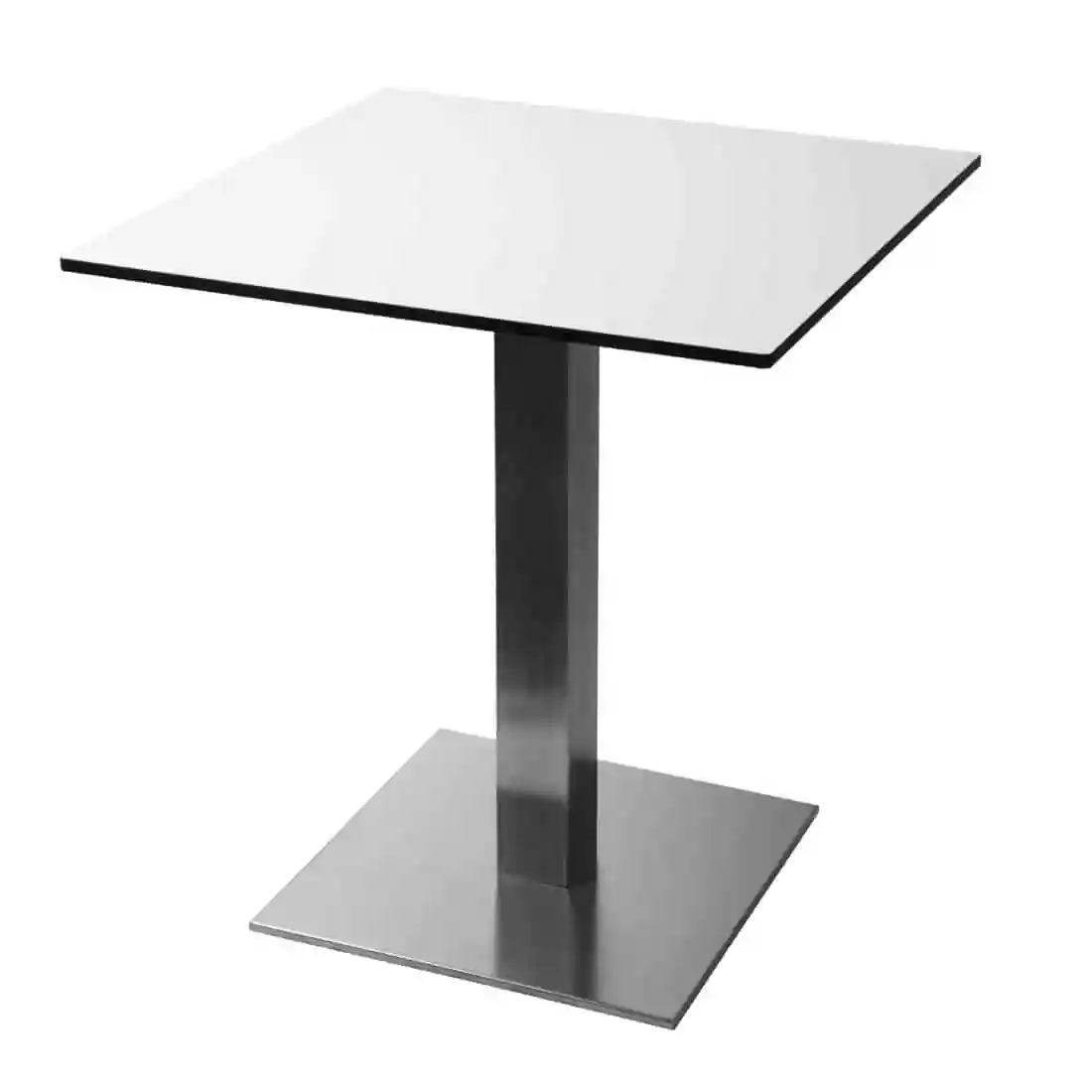 Bolero Stainless Steel Square Table Base - Image 2