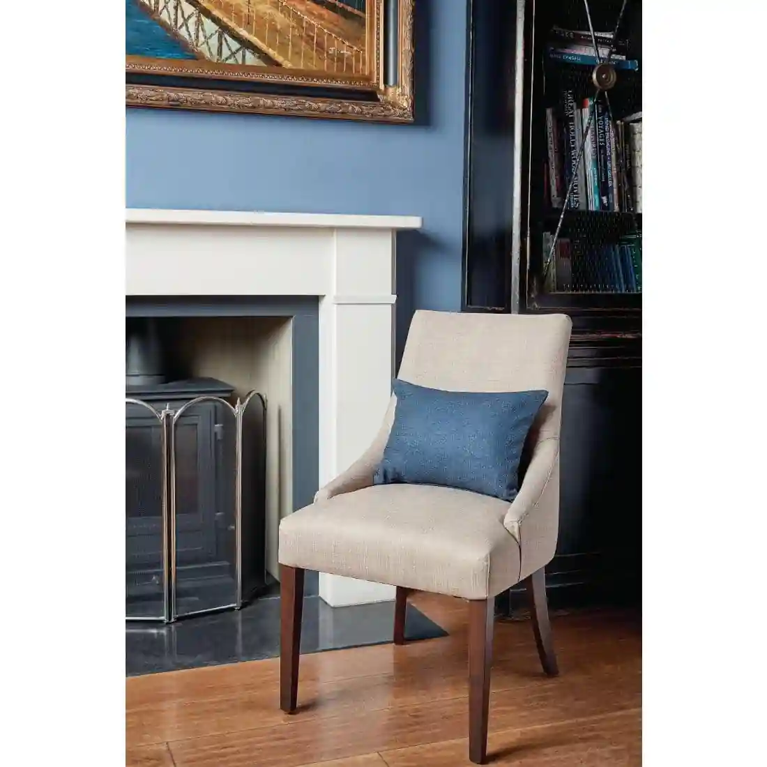 Bolero Neutral Finesse Dining Chairs (Pack of 2) - Image 6
