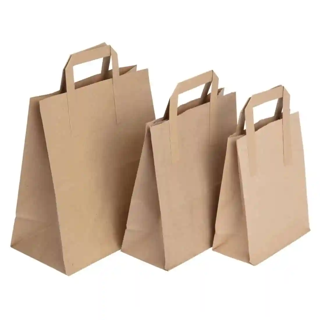 EDLP Fiesta Recyclable Brown Paper Bag with Handles Large (Pack 250) - Image 5