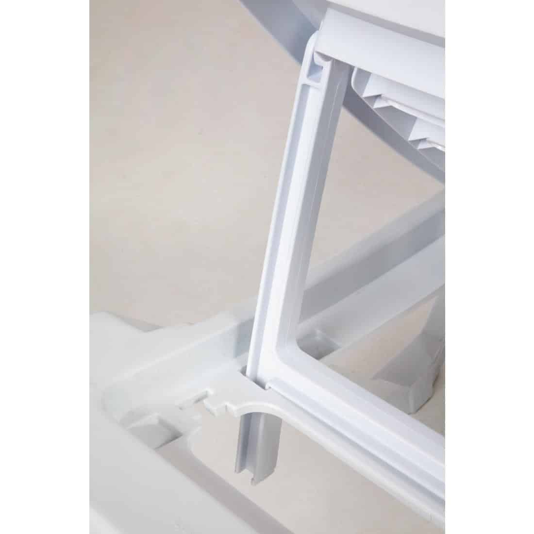 Polypropylene Sun Loungers White (Pack of 2) - Image 6