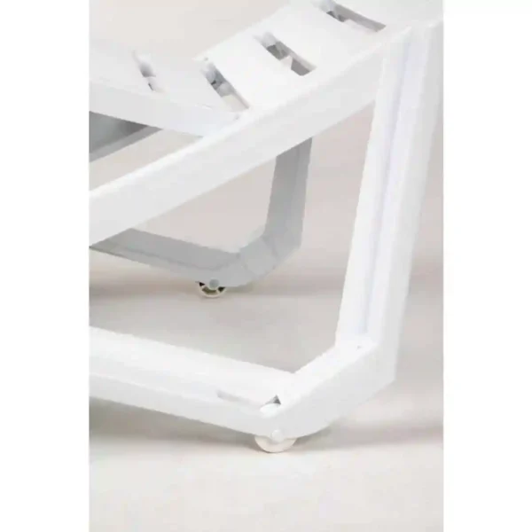 Polypropylene Sun Loungers White (Pack of 2) - Image 8