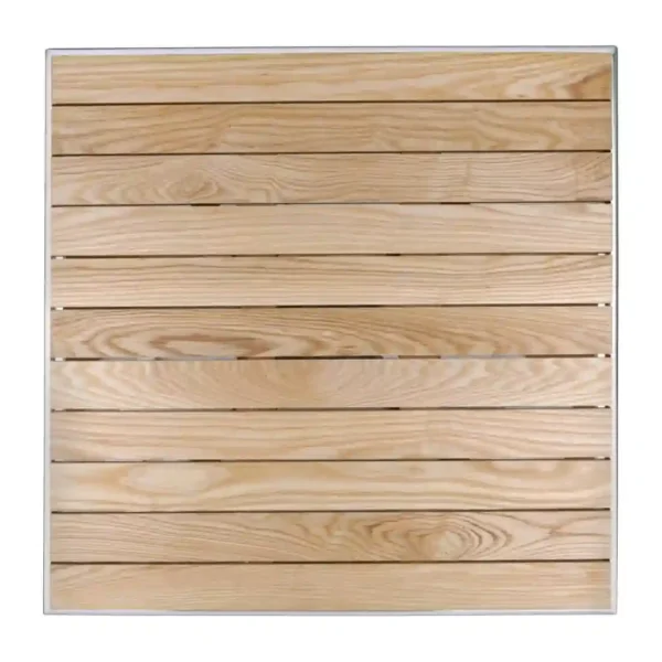 Bolero Square Ash Bistro Table Top 700mm - Image 2