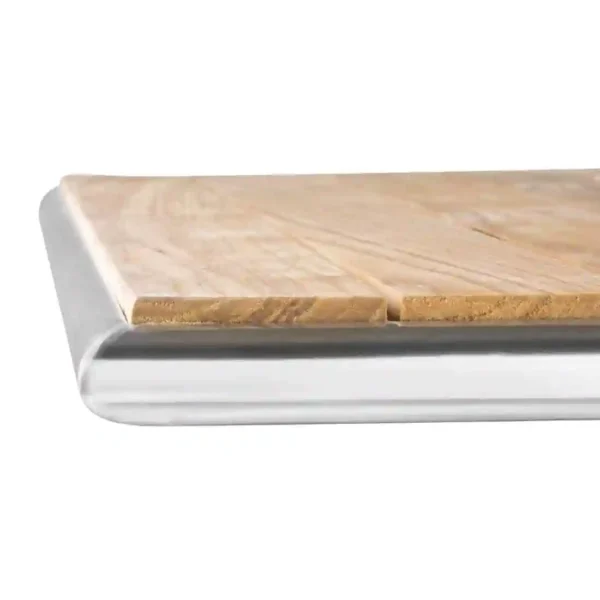 Bolero Square Ash Bistro Table Top 700mm - Image 3