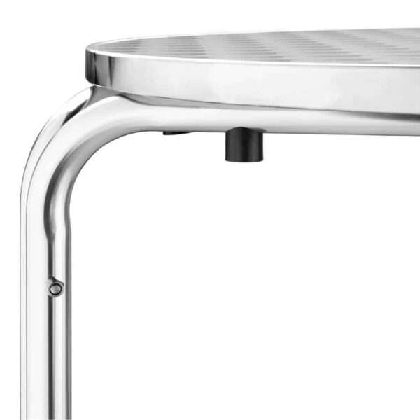 Bolero Round Stainless Steel Bistro Table 700mm - Image 3
