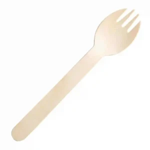Fiesta Compostable Individually Wrapped Wooden Sporks (Pack of 500)