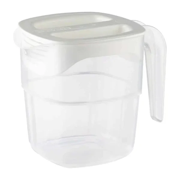 Araven White Polypropylene Jug - 1Ltr 34oz
