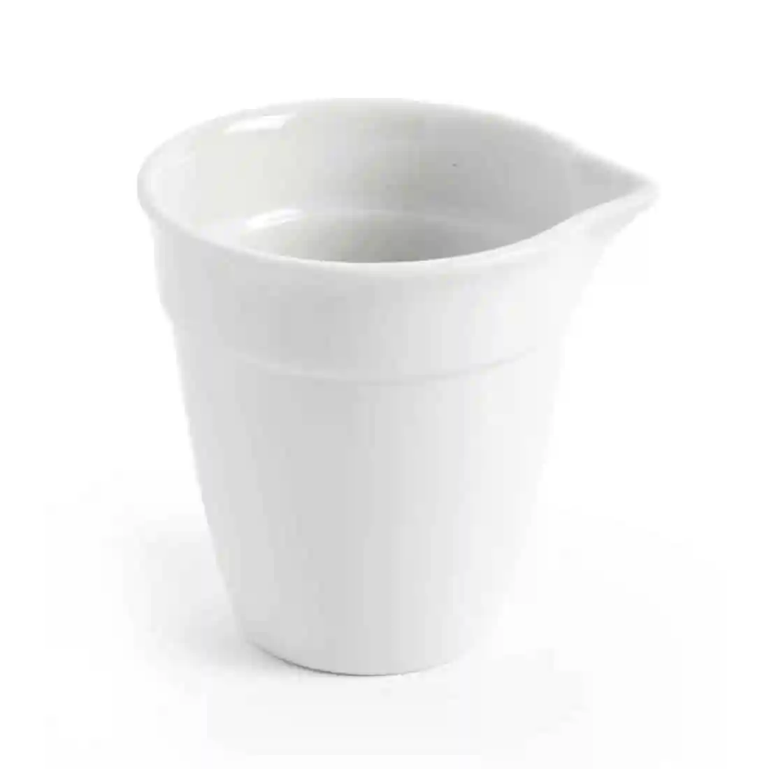 Olympia Bistro Milk Jug White 100ml - Image 2