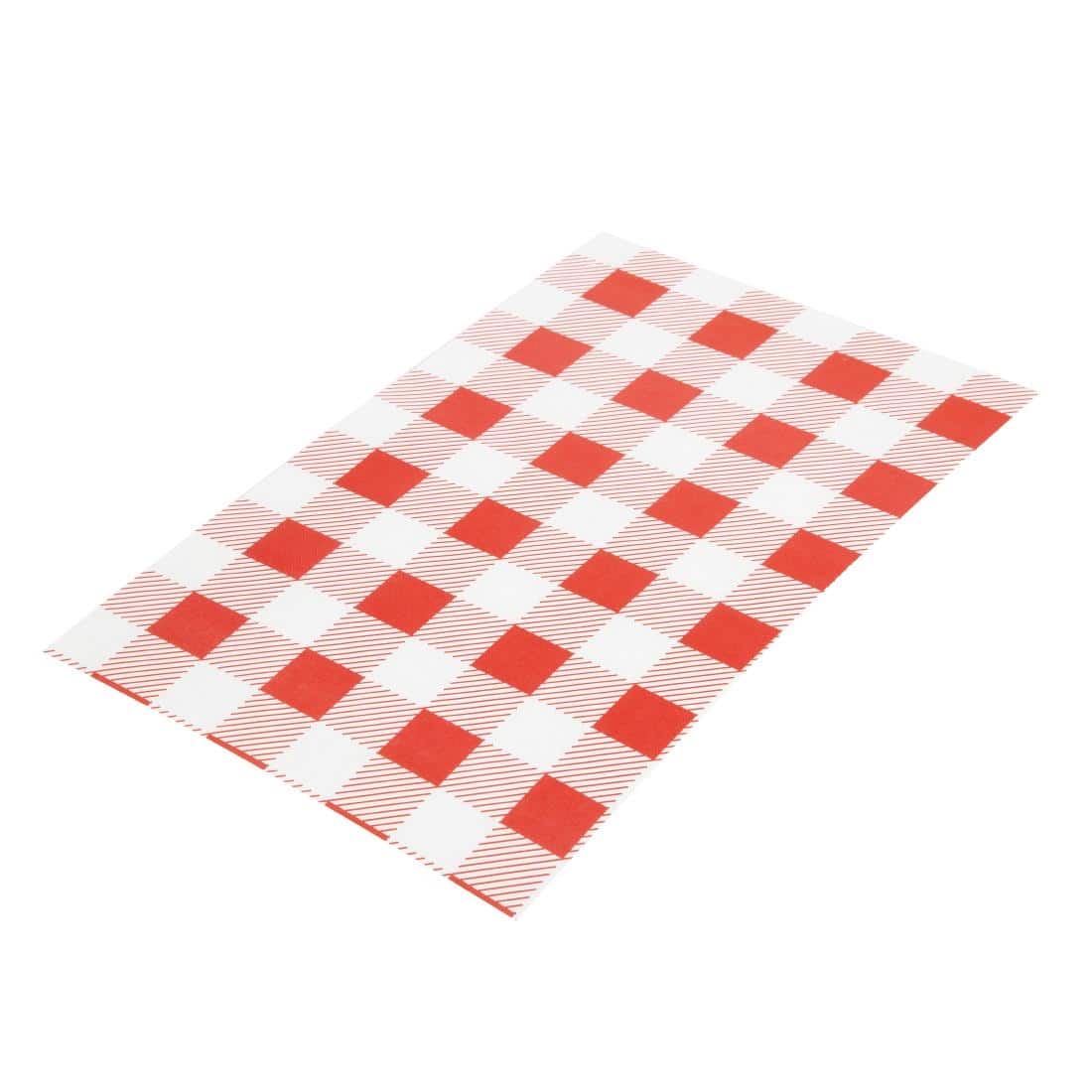 Greaseproof Paper Sheets Red Gingham 190 x 310mm (Pack of 200) - Image 4