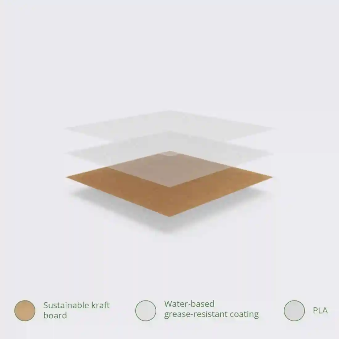 Vegware Compostable Kraft Tortilla Wrap Boxes With PLA Window (Pack of 500) - Image 4