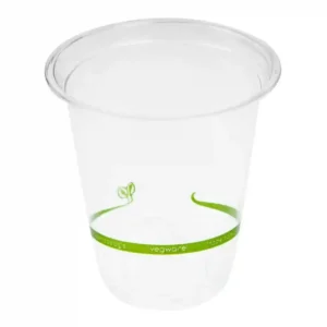 Vegware Compostable PLA Slim Cold Cups 200ml / 7oz (Pack of 1000)