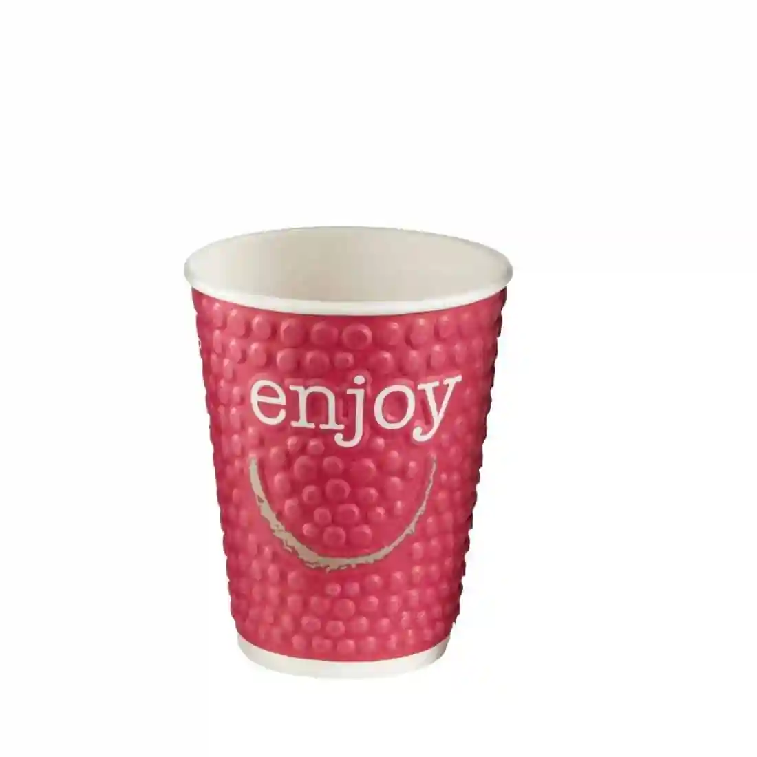 Huhtamaki Enjoy Double Wall Disposable Hot Cups 225ml / 8oz (Pack of 875) - Image 4