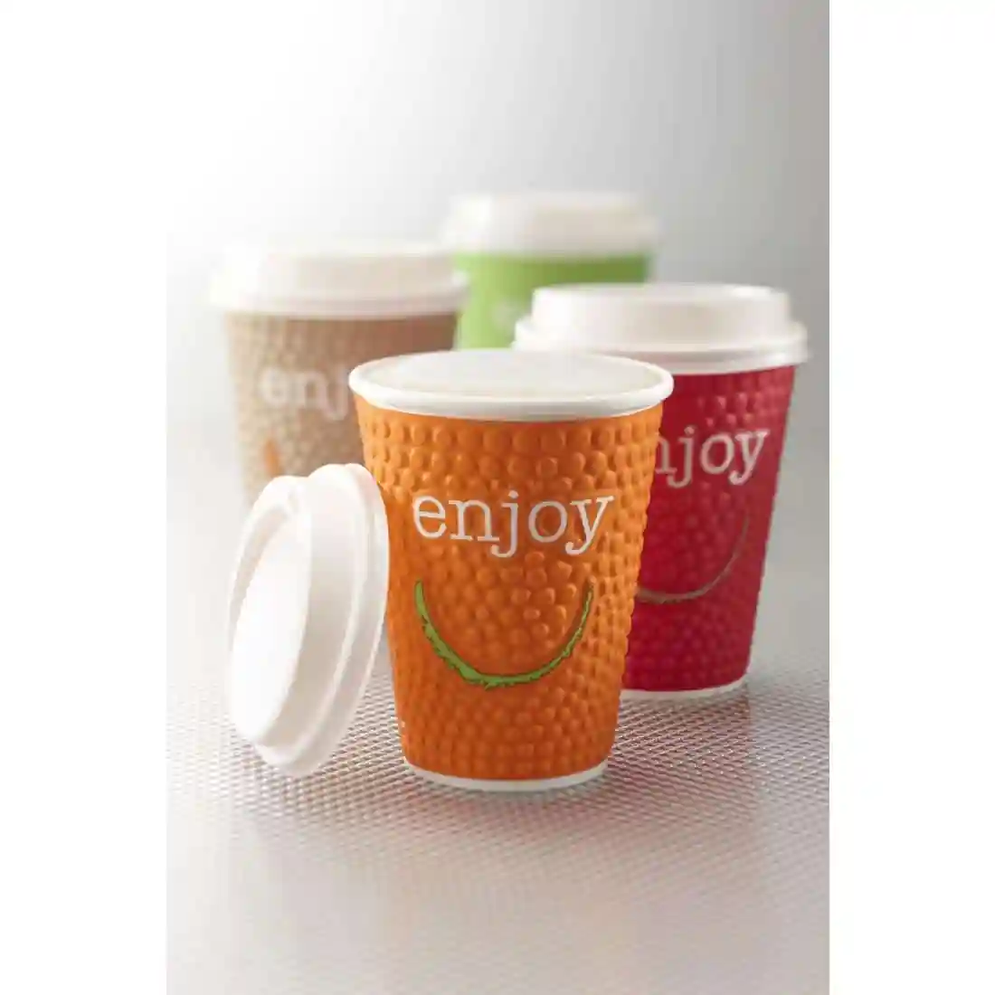 Huhtamaki Enjoy Double Wall Disposable Hot Cups 225ml / 8oz (Pack of 875) - Image 13
