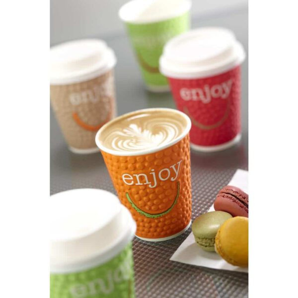 Huhtamaki Enjoy Double Wall Disposable Hot Cups 340ml / 12oz (Pack of 680) - Image 12