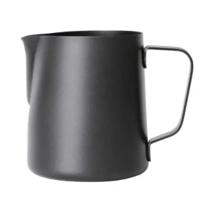 Olympia Black Non-Stick Milk Frothing Jug 340ml