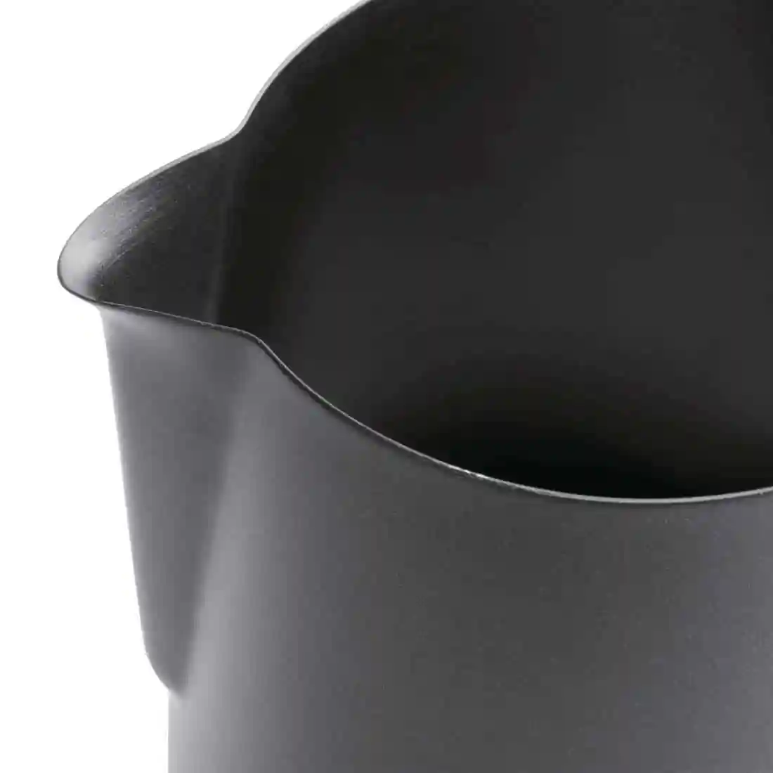 Olympia Black Non-Stick Milk Frothing Jug 340ml - Image 2