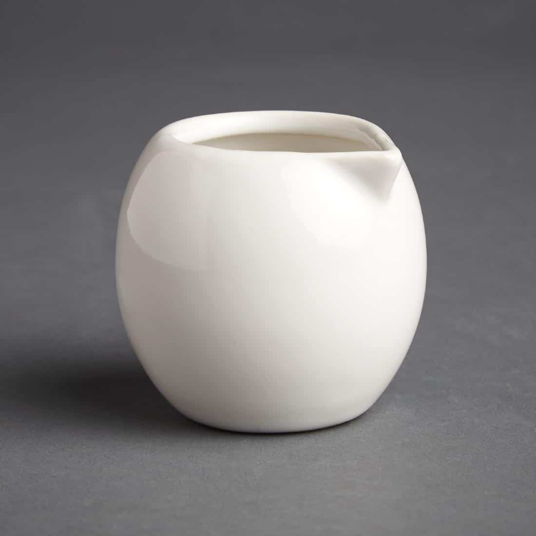 Olympia Cafe Milk Jug 70ml White - Image 7