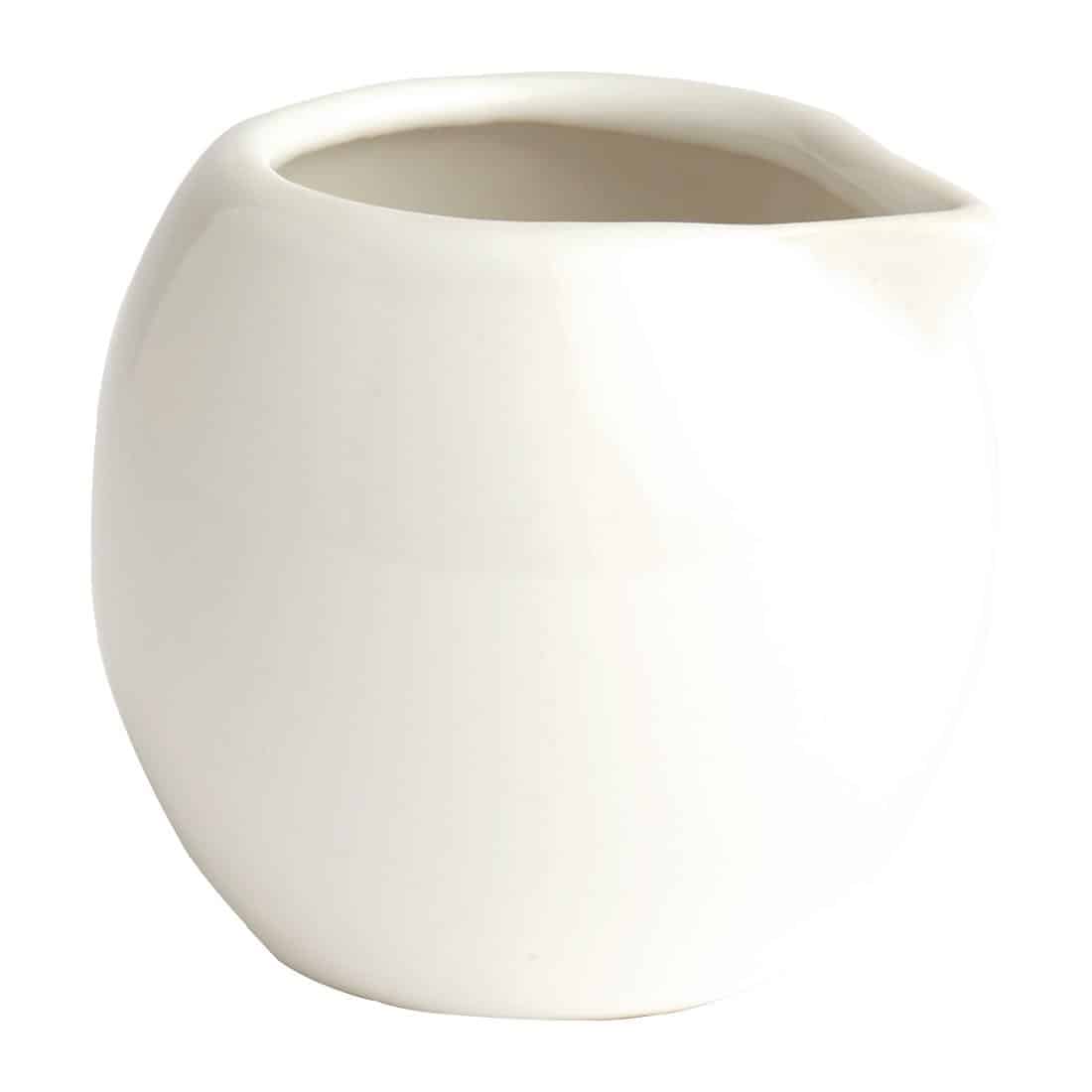 Olympia Cafe Milk Jug 70ml White - Image 9