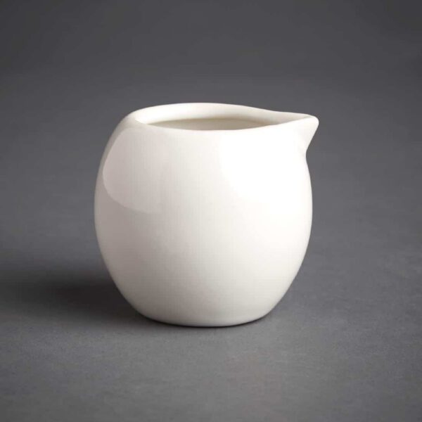 Olympia Cafe Milk Jug 70ml White - Image 2