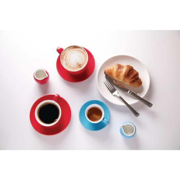 Olympia Cafe Milk Jug 70ml Red - Image 7