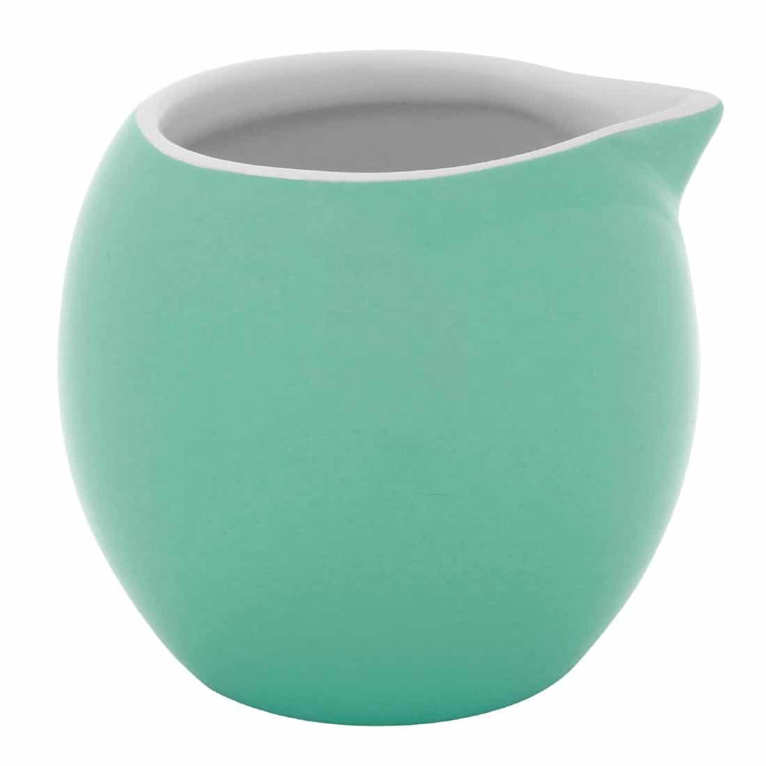 Olympia Cafe Milk Jug 70ml Aqua - Image 3
