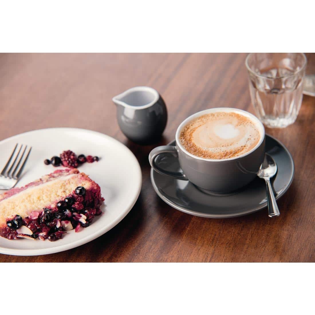Olympia Cafe Milk Jug 70ml Charcoal - Image 9