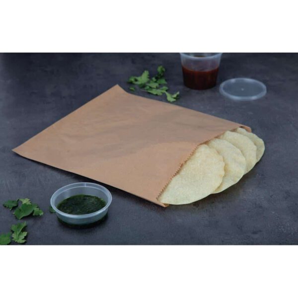 Fiesta Recyclable Brown Paper Counter Bags Large (Pack of 1000) - Image 6