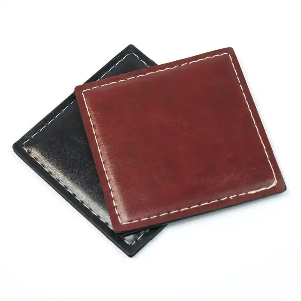 Stitched Hide Placemats and Coasters
