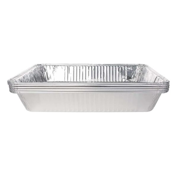 Fiesta Recyclable Foil 1/1 Gastronorm Containers (Pack of 5) - Image 2