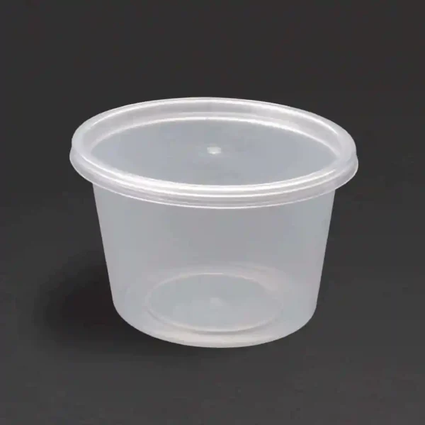Fiesta Recyclable Microwavable Deli Pot Lids (Pack of 100) - Image 6