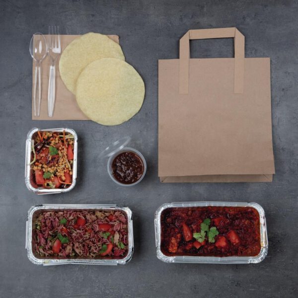 Fiesta Recyclable Microwavable Deli Pot Lids (Pack of 100) - Image 7