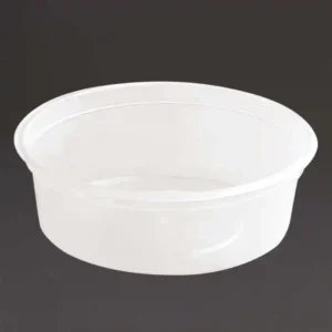 Fiesta Recyclable Plastic Microwavable Deli Pots 50ml / 1.75oz (Pack of 100)