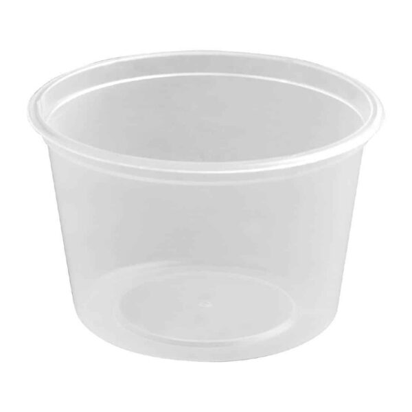 Fiesta Recyclable Plastic Microwavable Deli Pots 100ml / 3.5oz (Pack of 100) - Image 2