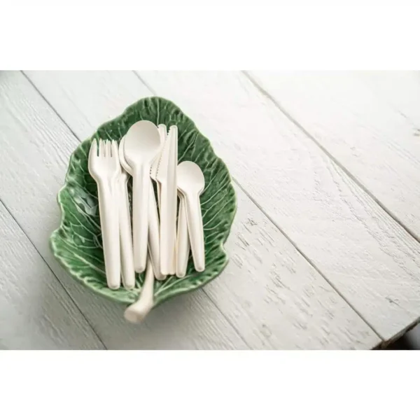 Sabert Recyclable Paper Cutlery Tea Spoon (Pack of 1000) - Image 4