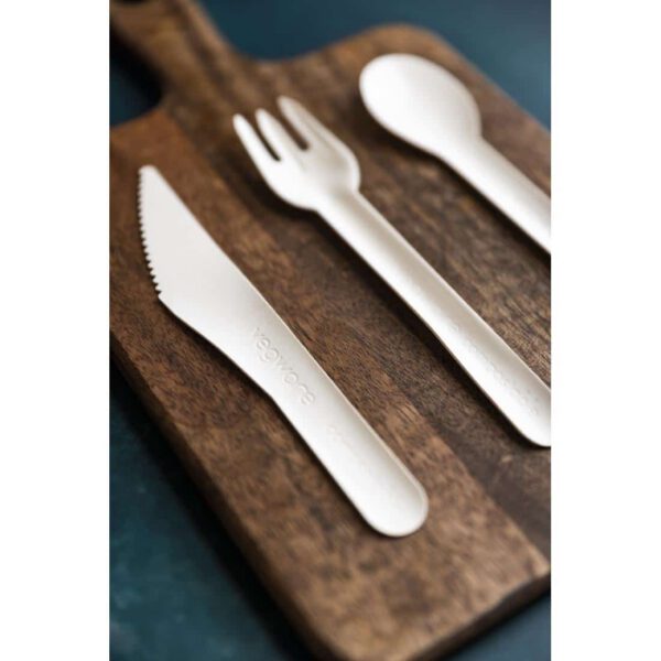 Vegware Compostable Paper Spoon (Pack 1000) - Image 2