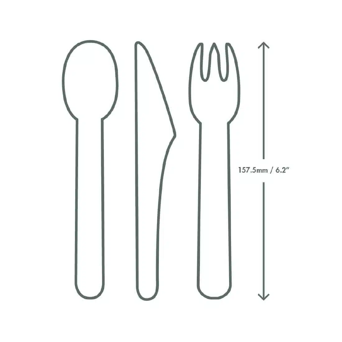 Vegware Compostable Paper Knife (Pack 1000) - Image 3