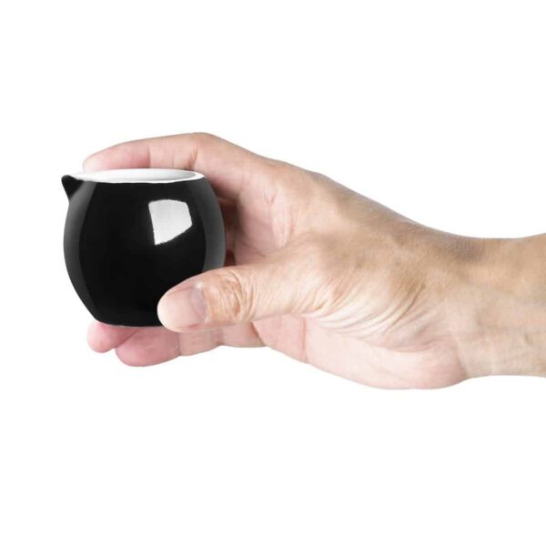 Olympia Cafe Milk Jug Black - 70ml 2.36fl oz (Pack of 6) - Image 3
