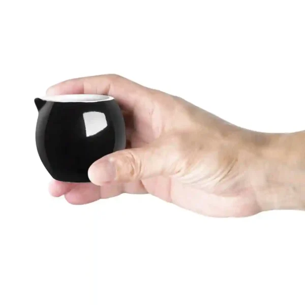 Olympia Cafe Milk Jug Black - 70ml 2.36fl oz (Pack of 6) - Image 3