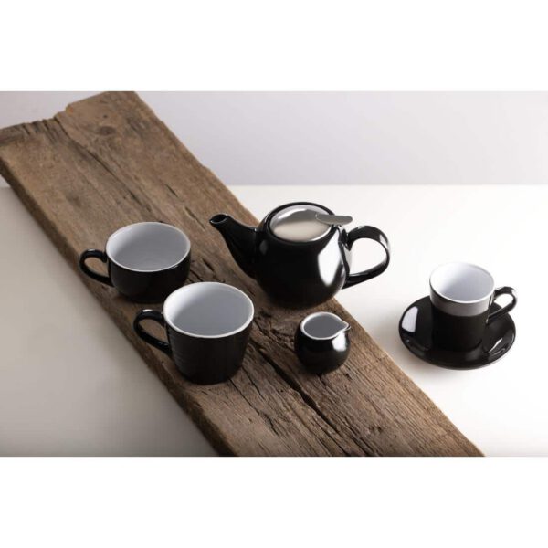Olympia Cafe Milk Jug Black - 70ml 2.36fl oz (Pack of 6) - Image 9