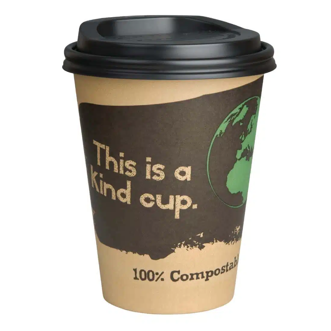 Fiesta Compostable Coffee Cups Single Wall 340ml / 12oz (Pack of 1000) - Image 4