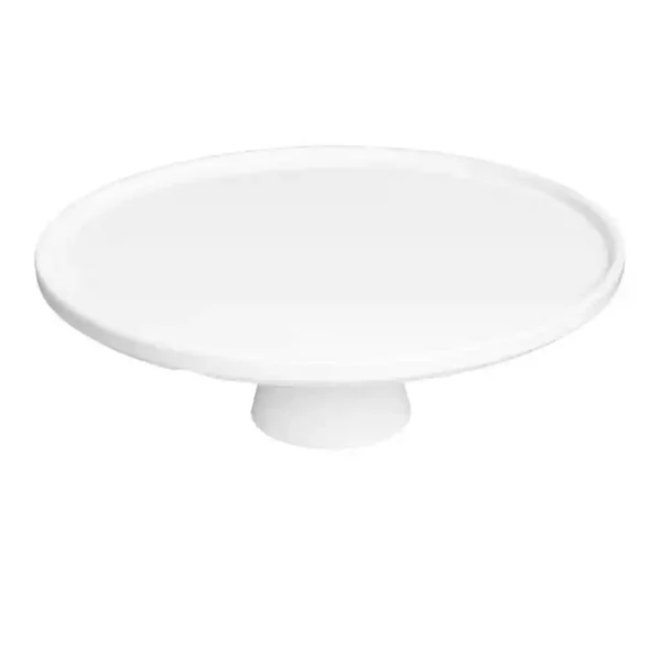 Olympia Kristallon Melamine Round Cake Stand 330x140mm - Image 1