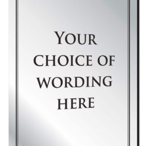 Custom Bar Sign - Silver