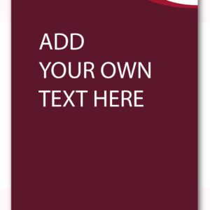 Custom Wall Mounted Guest Information Sign