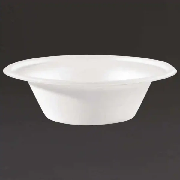 Fiesta Compostable Bagasse Bowls Round 10oz (Pack of 50) - Image 1
