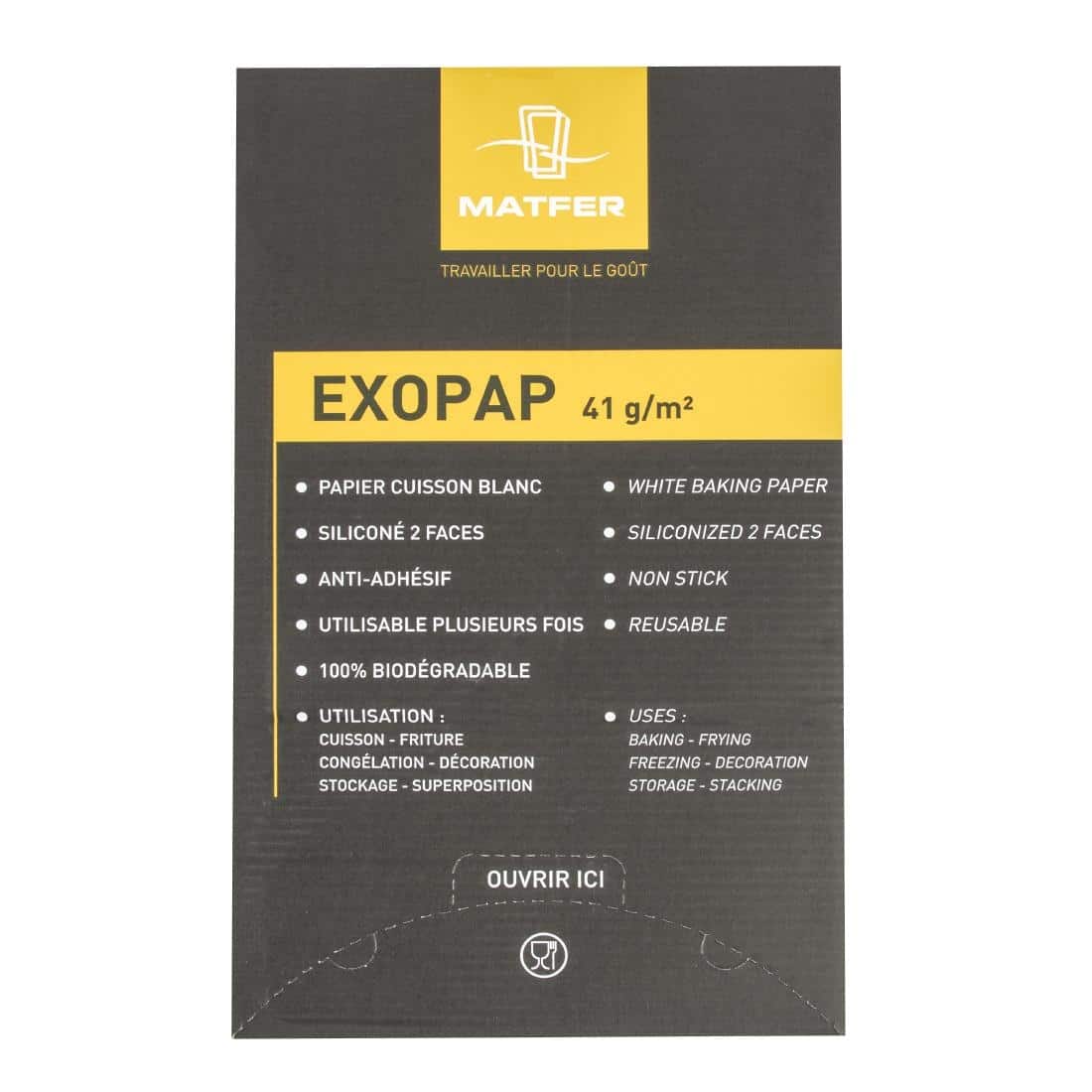 Matfer Bourgeat Exopap Baking Paper 325 x 530mm (Pack of 500) - Image 3