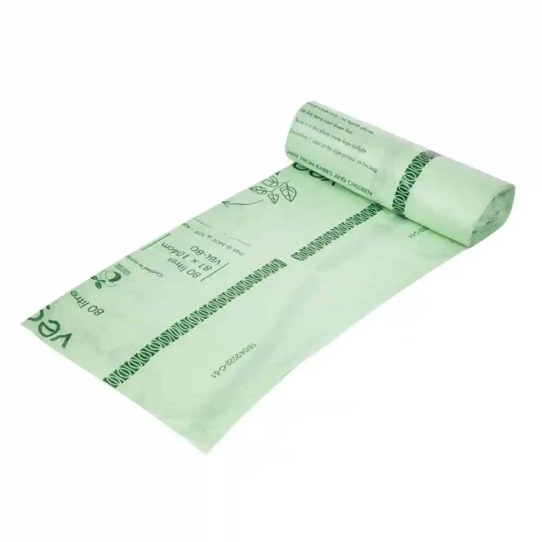 Vegware Compostable Bin Liners 80Ltr (Pack of 240) - Image 2