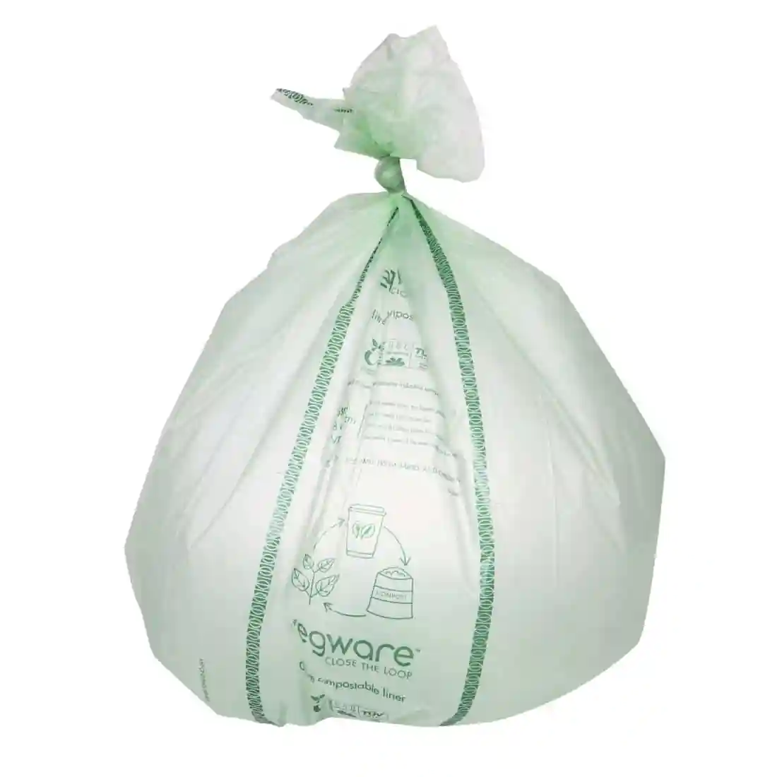 Vegware Compostable Bin Liners 80Ltr (Pack of 240) - Image 4
