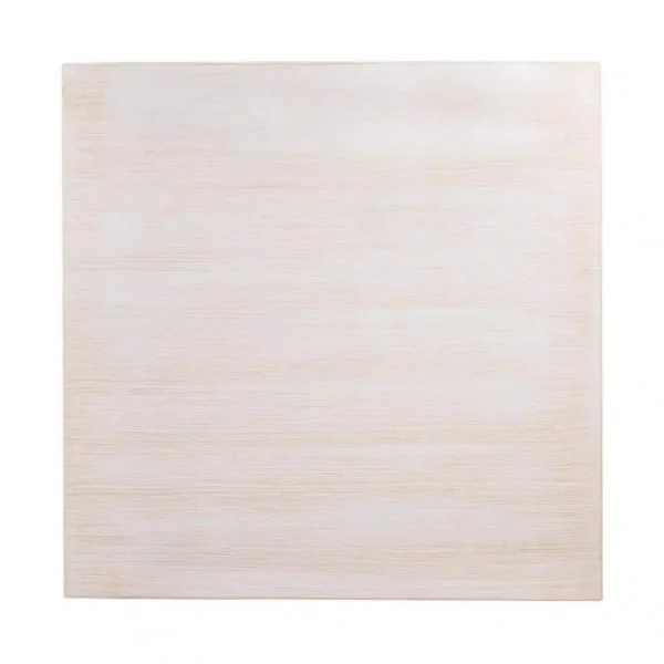 Bolero Pre-drilled Square Table Top Vintage White 700mm - Image 1