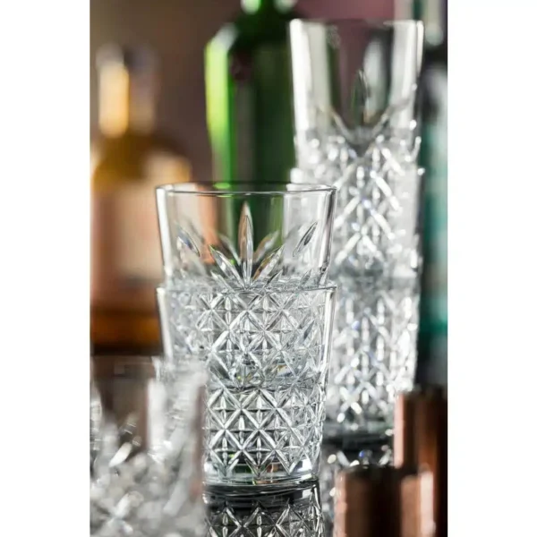 Utopia Timeless Vintage Stackable Glasses 350ml (12 pack) - Image 2