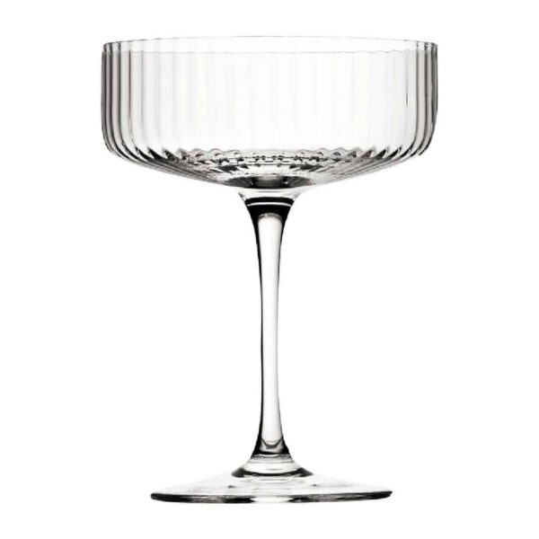 Utopia Hayworth Straight Sided Coupe Glasses 290ml (6 pack)