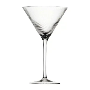 Utopia Twisted Hayworth Martini Glasses 300ml (6 pack)